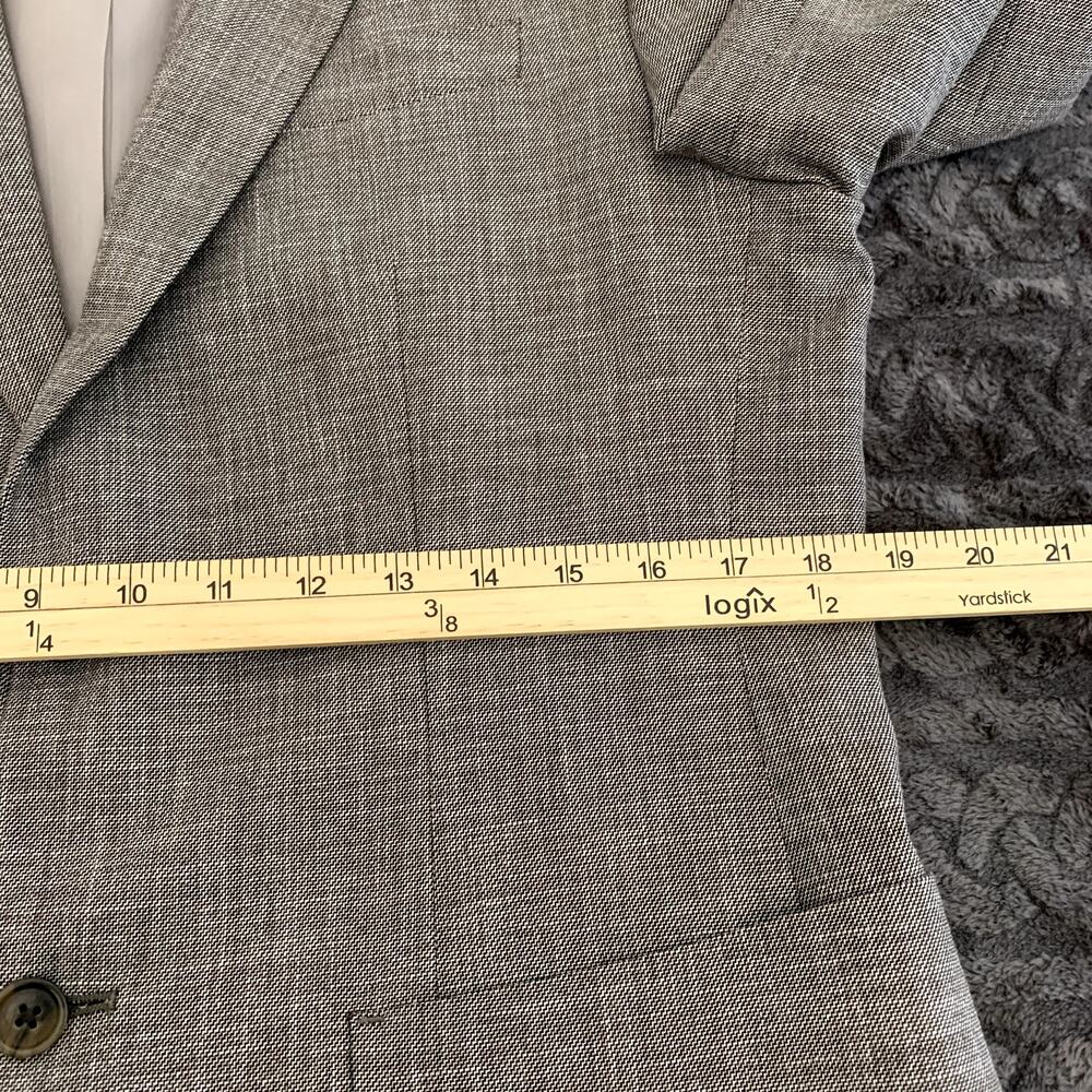 Banana Republic Cotton Blend Blazer Sport Coat Slim Fit Size 40R - Picture 10 of 15